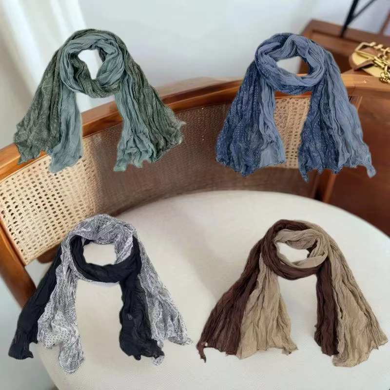 Écharpe anti-vol au Design ethnique Vintage pour femmes
