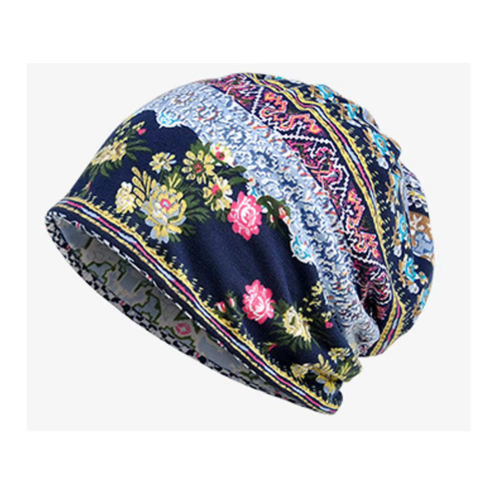 Chemo Caps Femmes Baggy Slouchy Beanie Chapeau Sport Casual Chapeaux Écharpe Snood