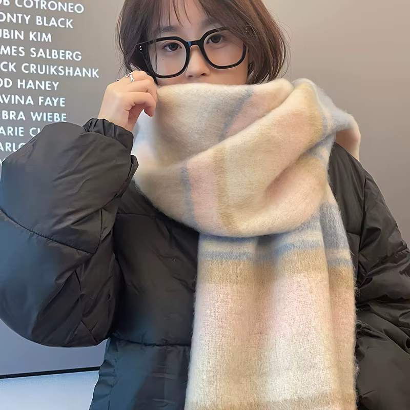 Foulards de couple – Foulards doux et épais