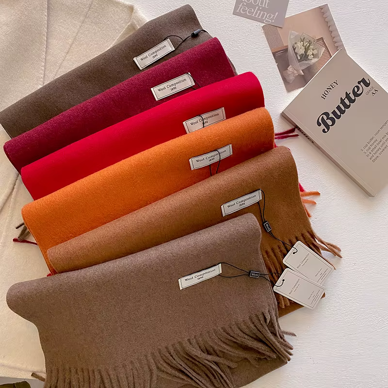 Foulard en laine pour femme