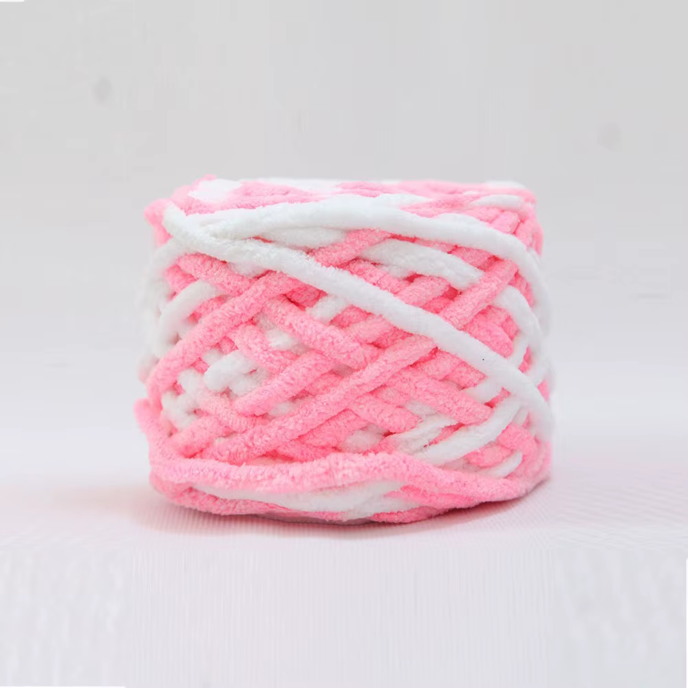 Fil à tricoter épais couleur arc-en-ciel, 1 boule, 7mm, fil à Crochet tricoté à la main pour pull d'hiver, chapeau, gants, projet d'artisanat chaud d'hiver