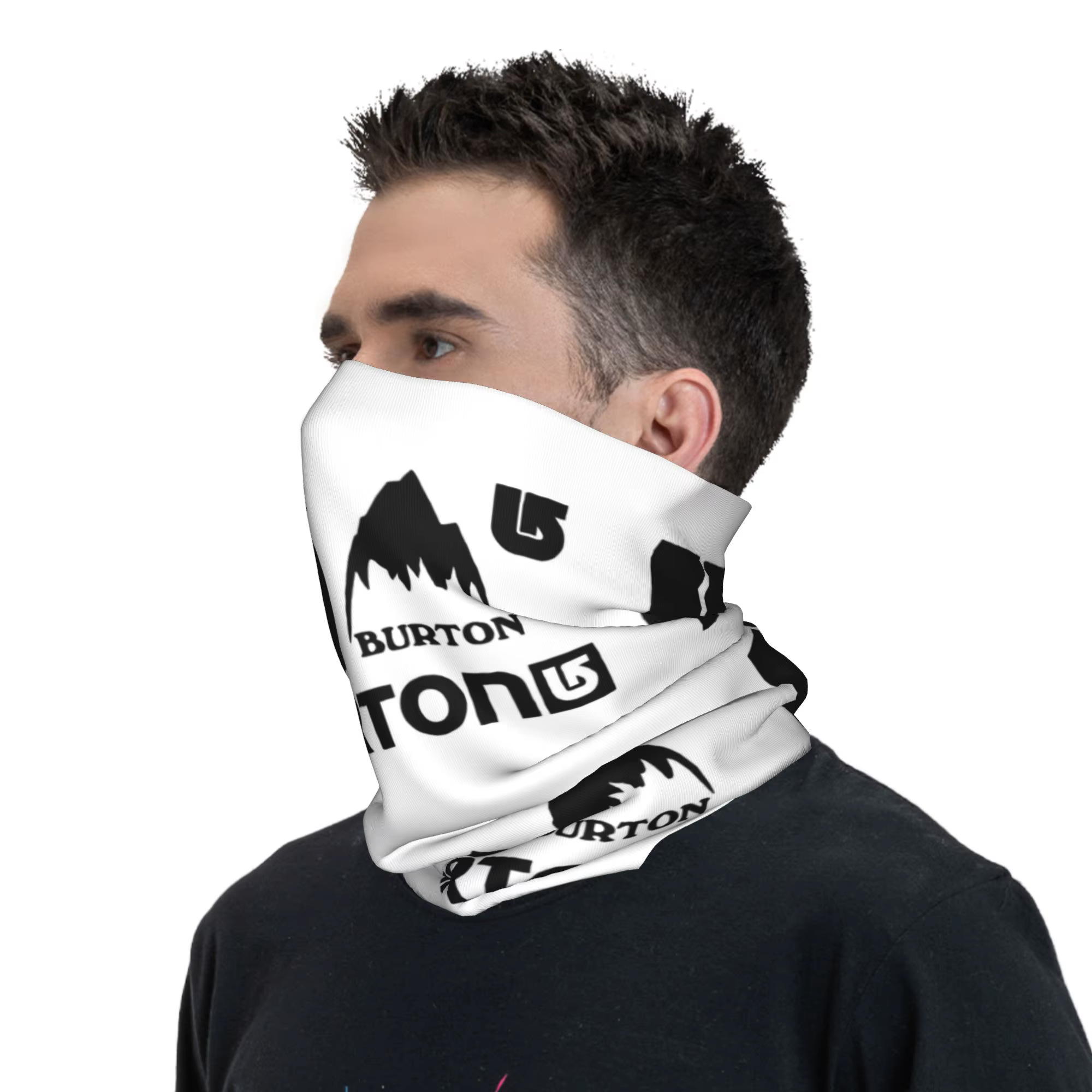 Cache-cou bandana personnalisé Burton pour femme et homme – Écharpe