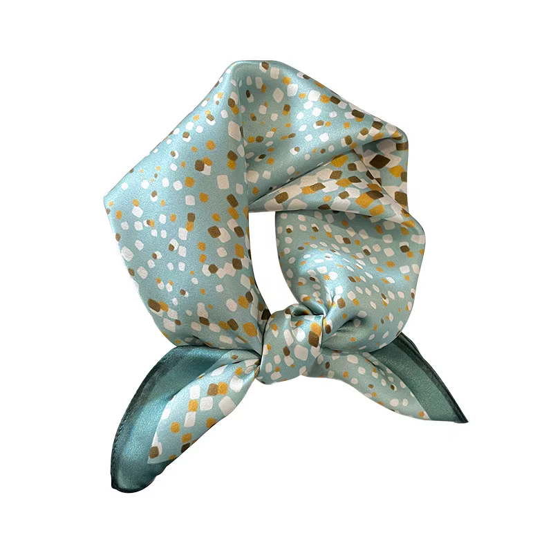 Foulard de mode pour femme en soie naturelle 100% véritable
