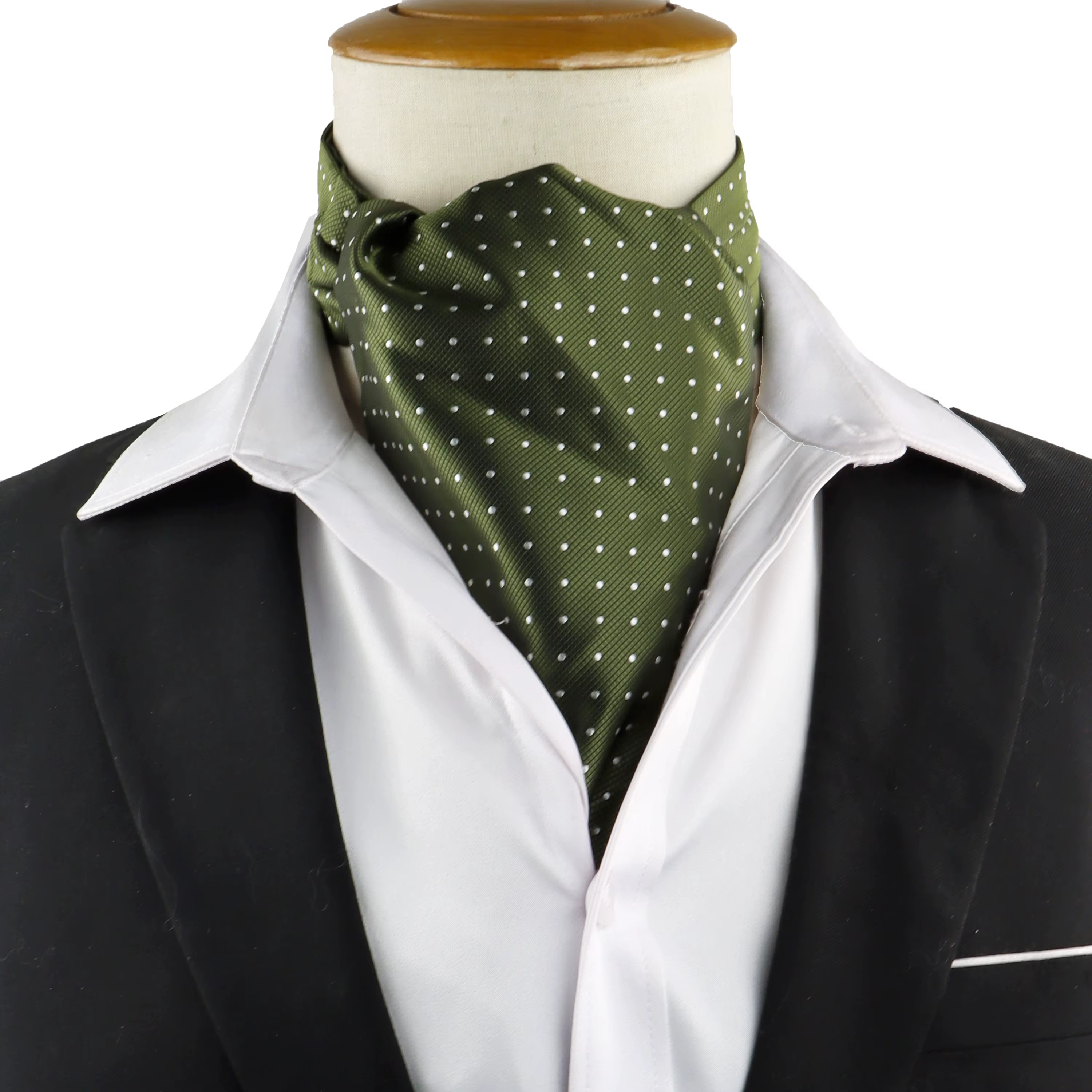 Nouvelle mode hommes Ascot cravate Paisley Floral Vintage ceinture