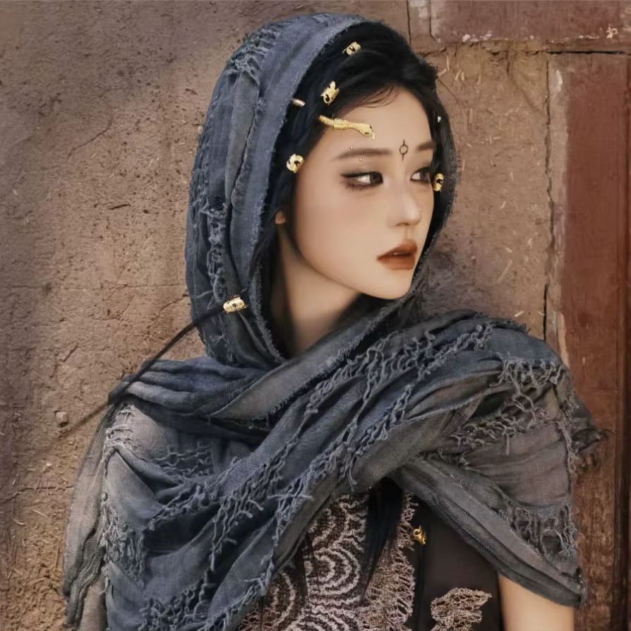 Foulards apocalyptiques de Style ruines