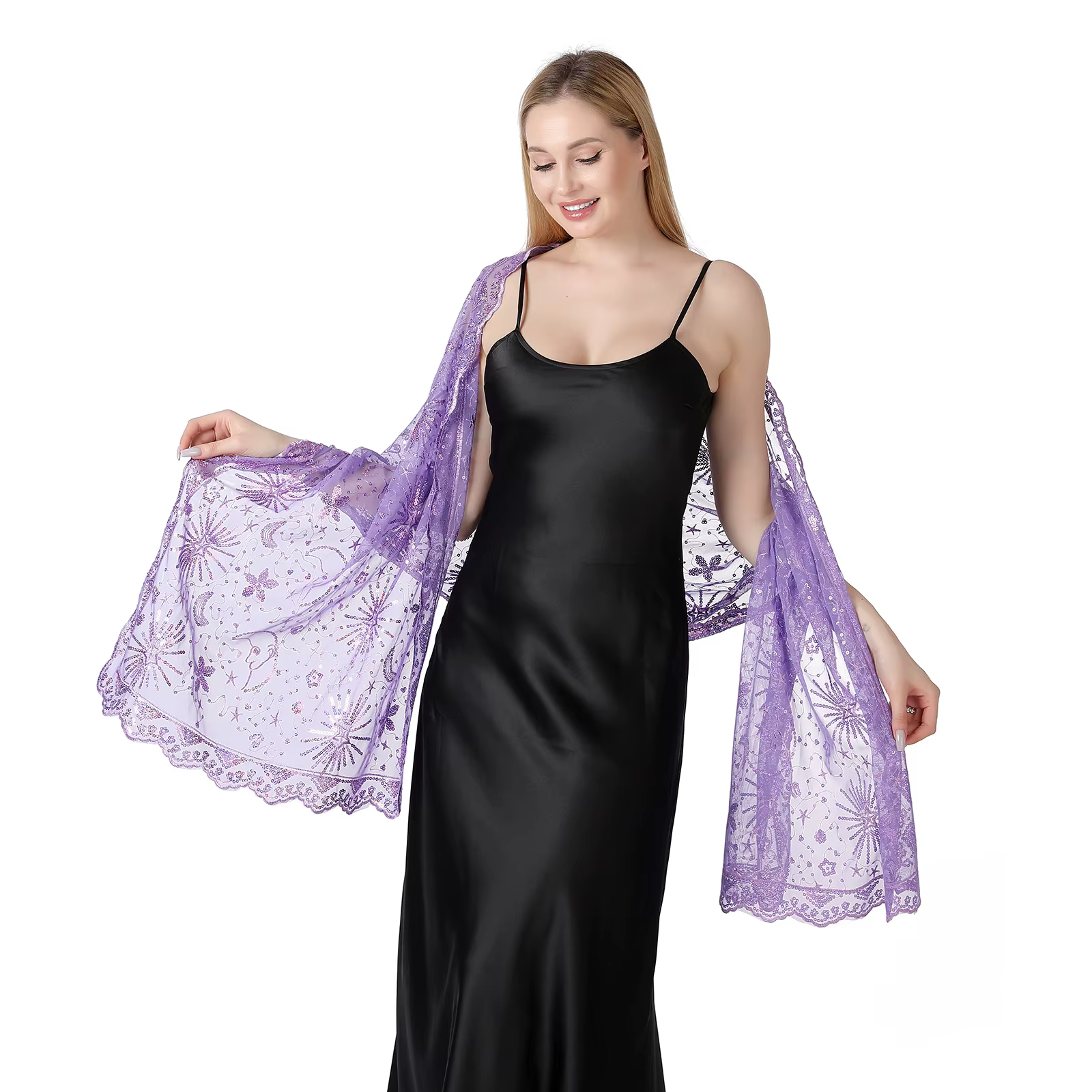 Châles et enveloppes pour robes de soirée pour femmes
