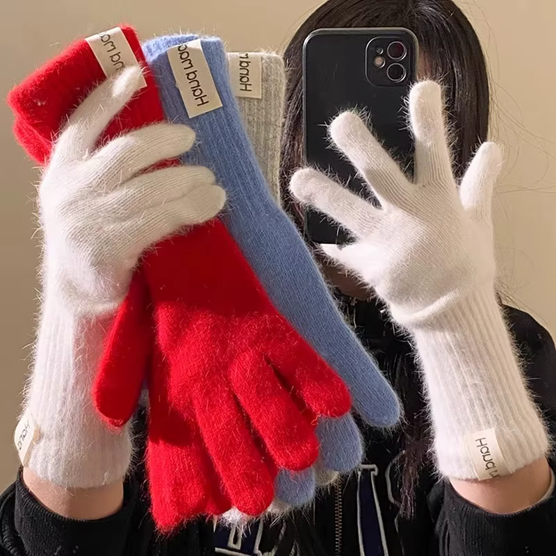 Gants en laine et cachemire pour femmes
