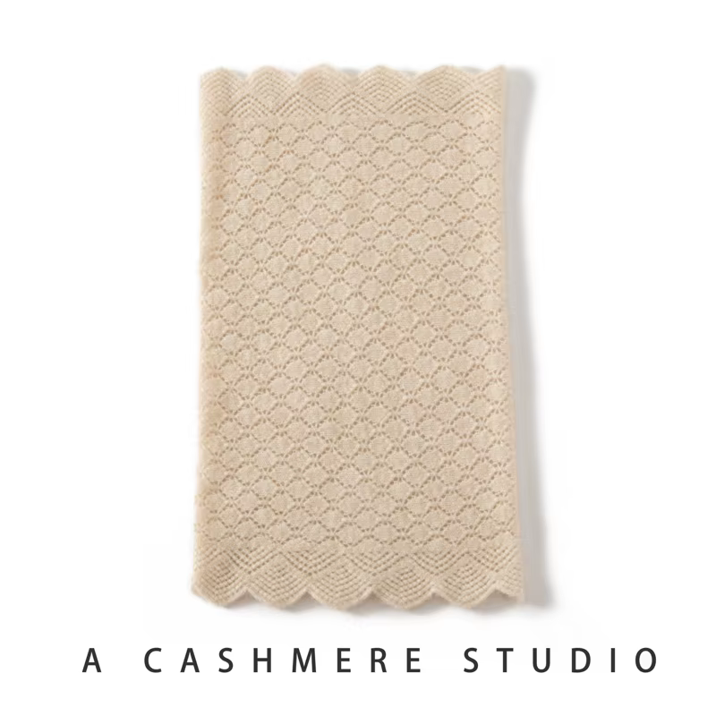 MERRILAMB femmes pur cachemire écharpe couleur unie chaud hiver foulard décontracté mode anneau conception extérieur