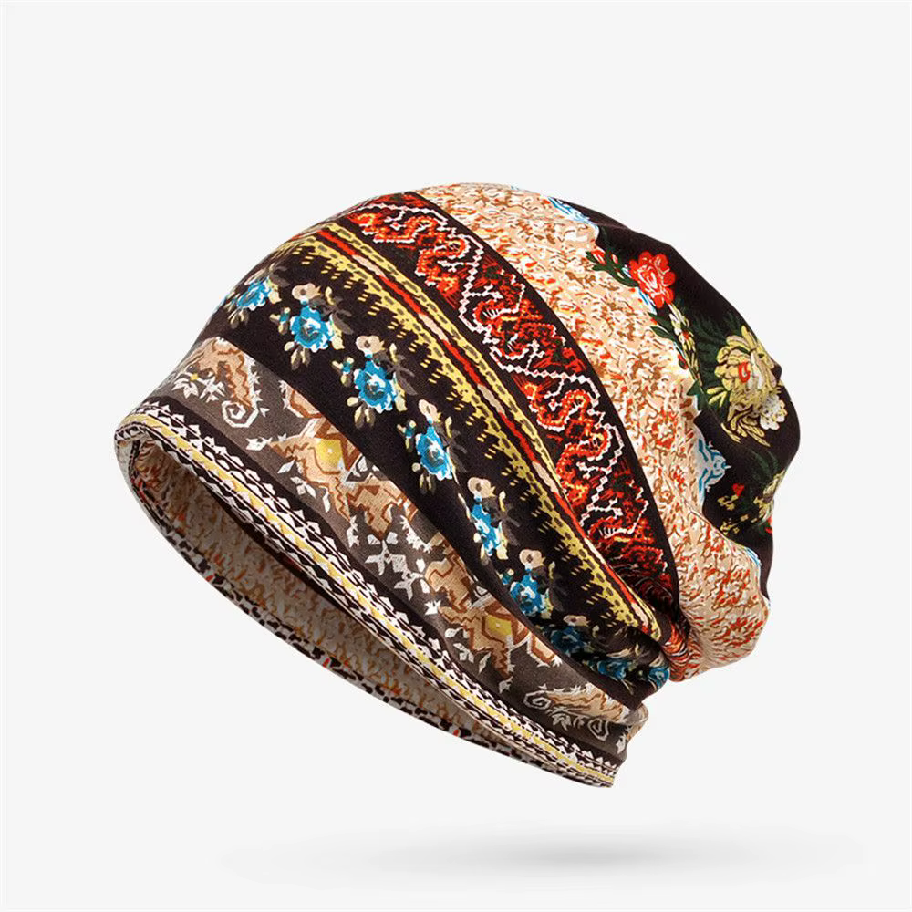Chemo Caps Femmes Baggy Slouchy Beanie Chapeau Sport Casual Chapeaux Écharpe Snood