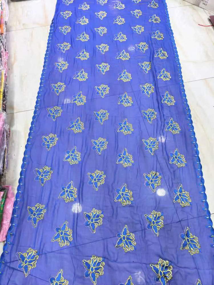 Nouveau Foulard Musulman Africain de Haute Qualité 2026 – Vente Flash – 100% Chiffon – Foulard Hijab pour Femme Africaine – Foulard de Dubaï – Prix de Gros