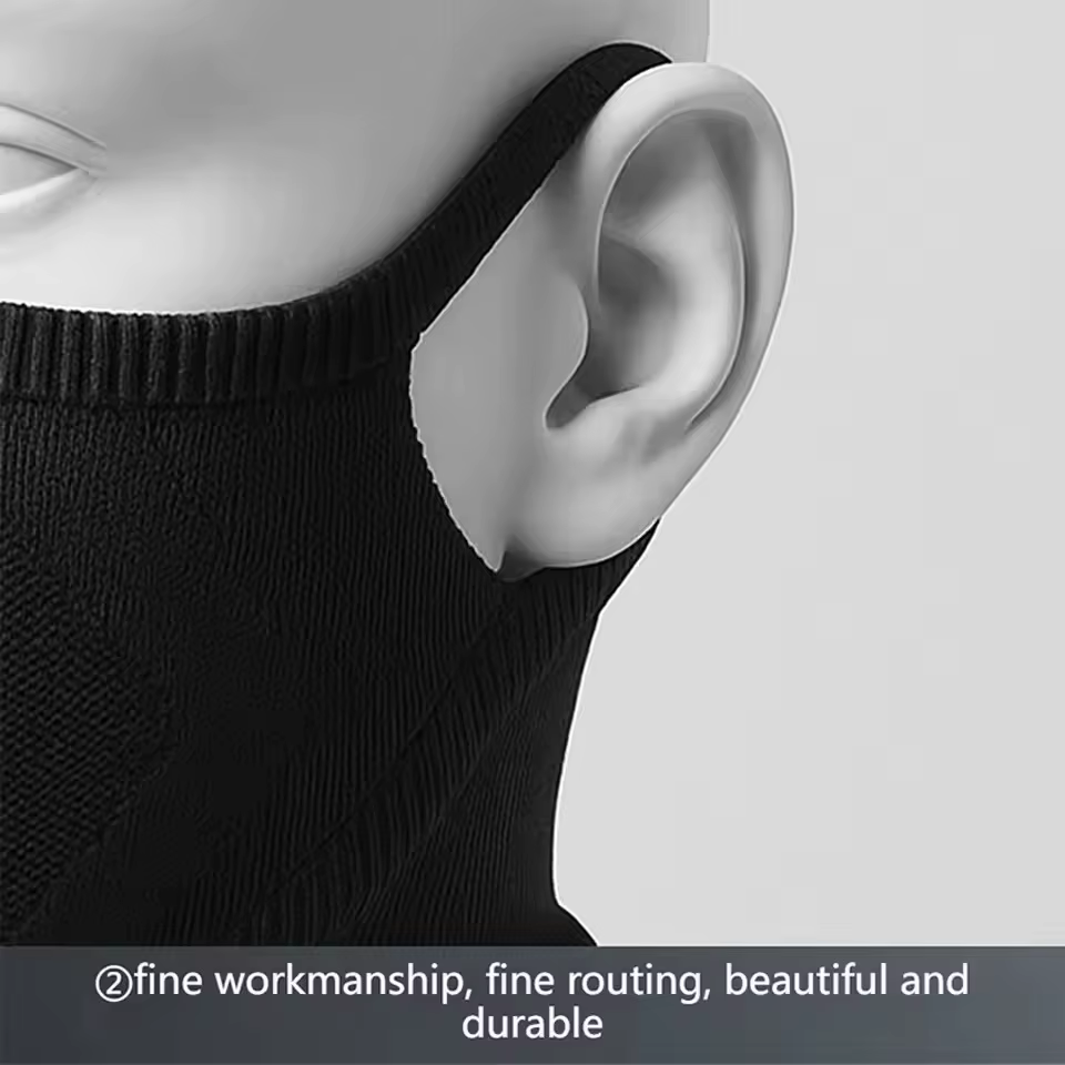 Automne hiver oreille suspendus cou Protection écharpe cyclisme vélo visage couverture respirant coupe-vent amping course cou guêtre