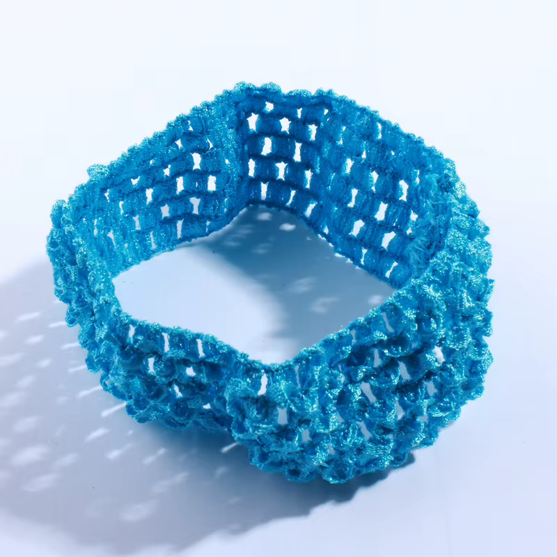 Bande élastique au crochet pour cheveux