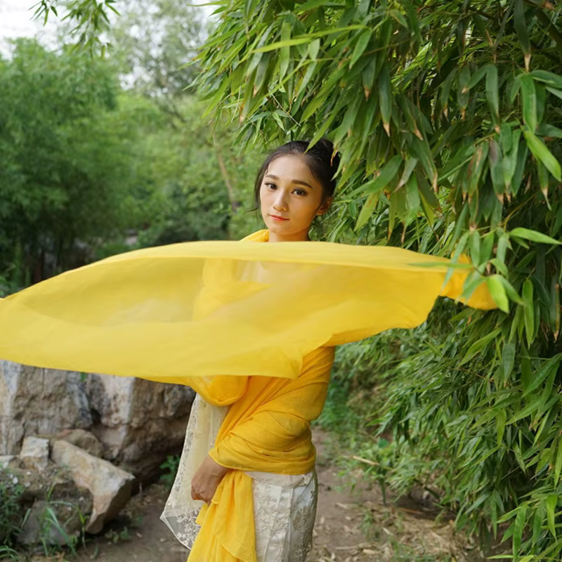 Femmes coton couleur unie écharpe été printemps châles et enveloppes Pashmina plage longue