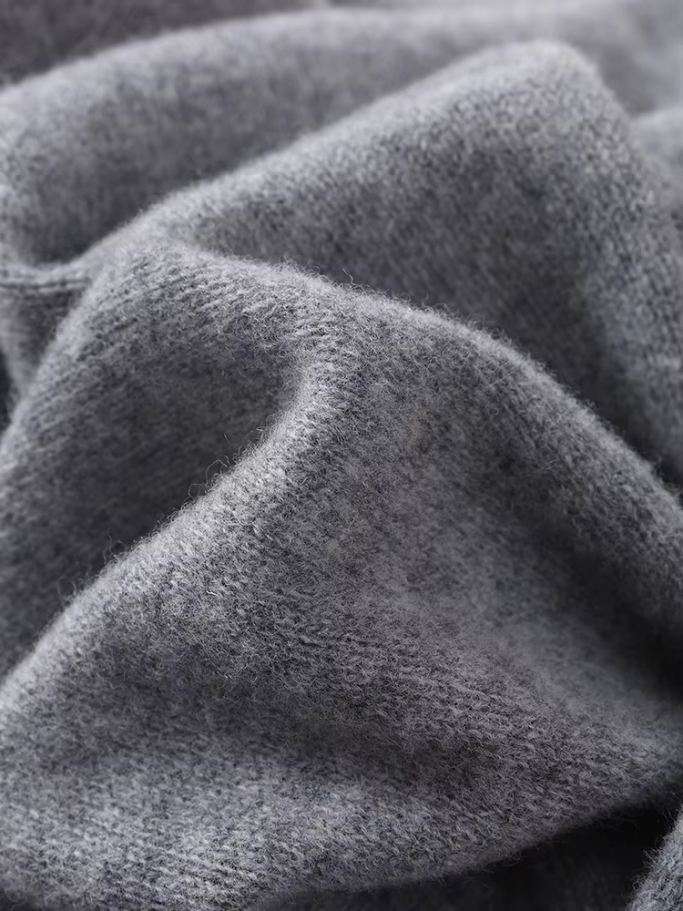 100% laine tricoté grand Triangle châles écharpe femmes automne hiver doux chaud