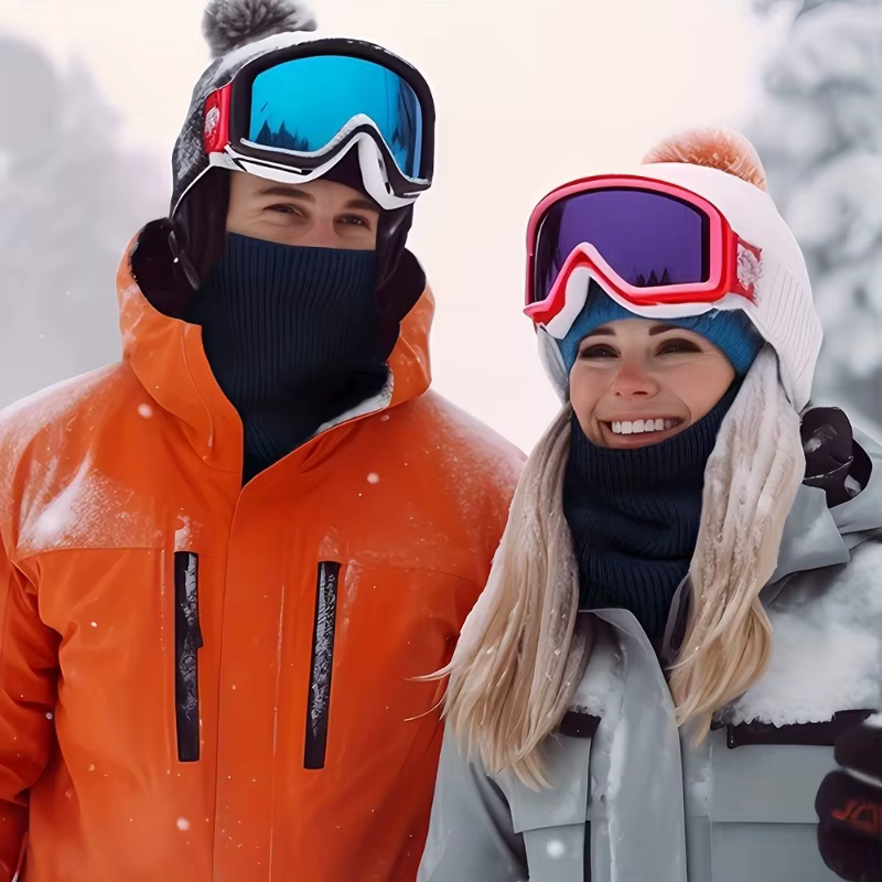 Écharpe de sport tricotée pour hommes et femmes