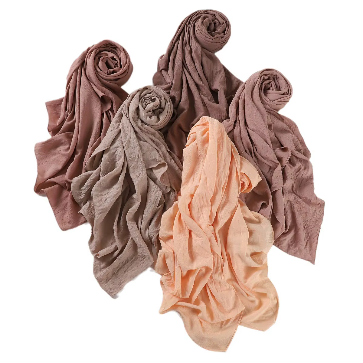 Foulard Long froissé pour femmes