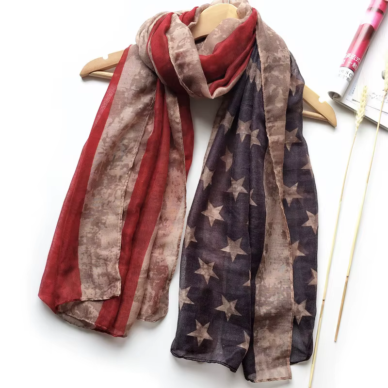Écharpe Sensation Américaine Vintage pour Hommes et Femmes
