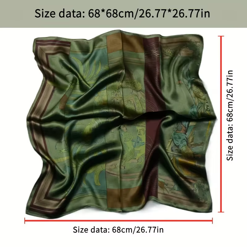 Écharpe en Satin doux pour femmes