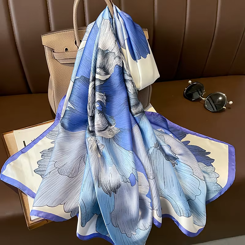 Foulard en soie de luxe espagnol