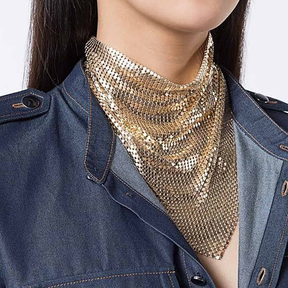 Foulard à paillettes Triangle foulards