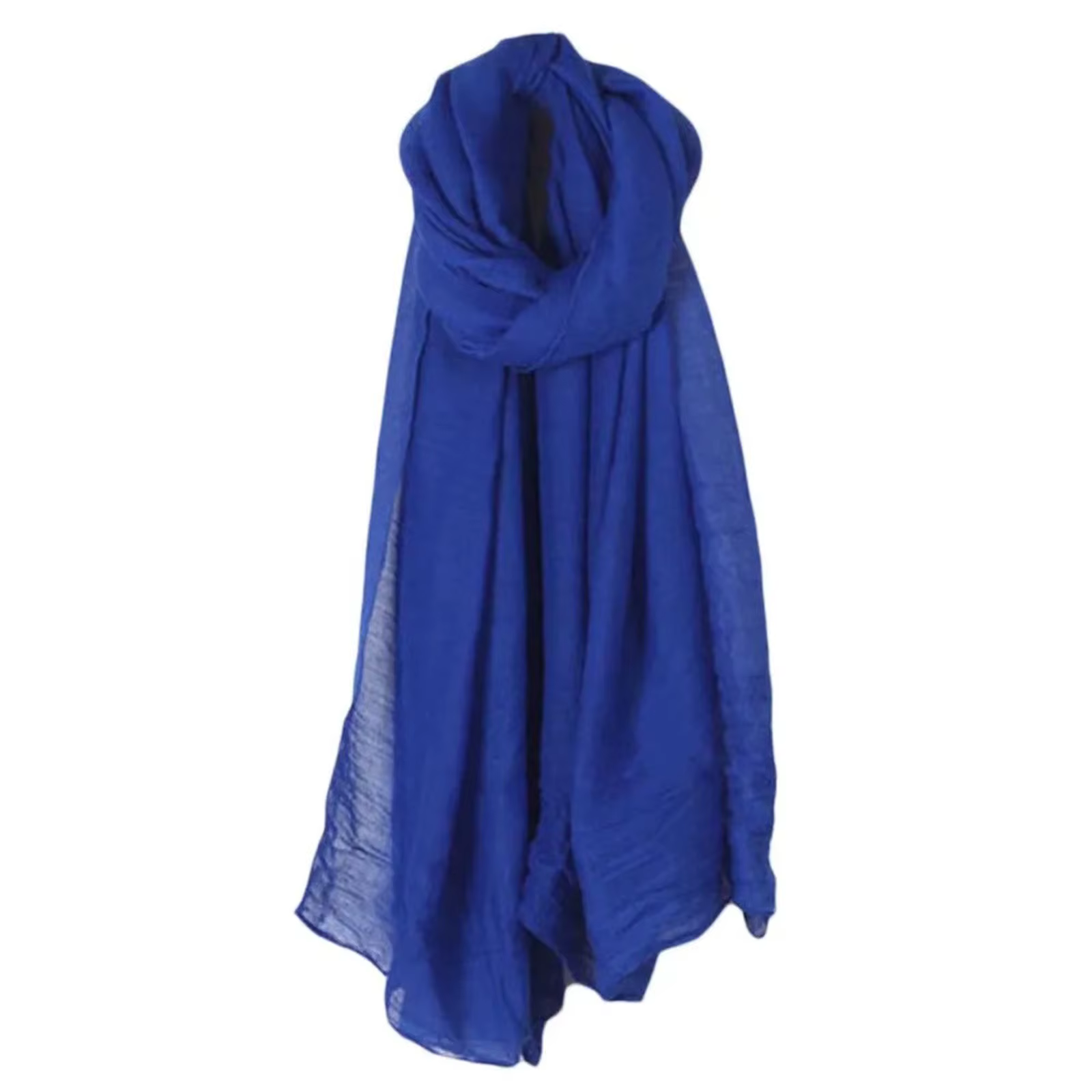 Mode nouveau 16 couleurs femmes longue écharpe Wrap foulards Vintage coton lin grand châle Hijab élégant solide noir rouge blanc