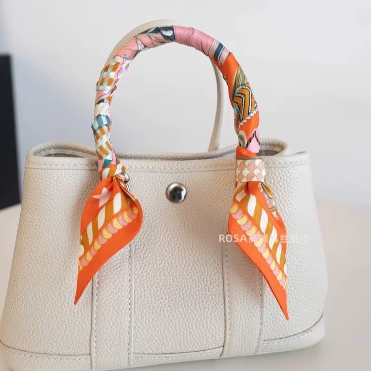 Longue écharpe de luxe avec Design d'épaulette pour panier inspiré Hermes