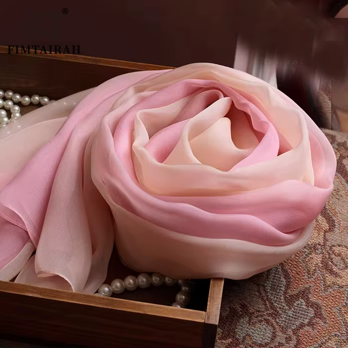 Fimchlorine-Foulard de la présidence solide pour femme