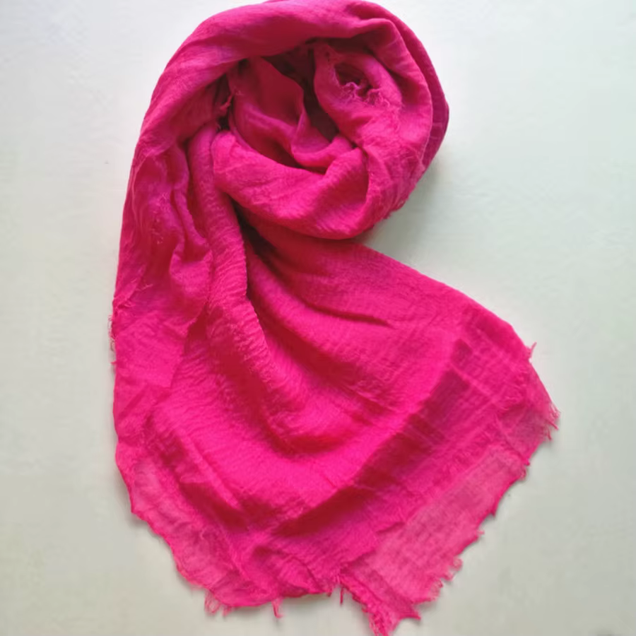 90*90 cm carré musulman écharpe froissé coton Hijab doux châle bandeau femmes foulards Bandana Turban foulard châles islamiques