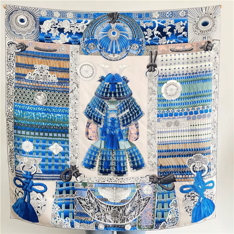 Armure Warrior – foulard en sergé de soie pour femmes