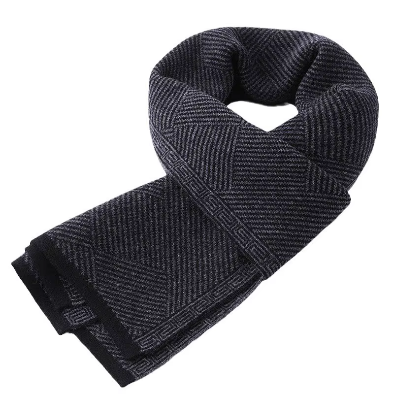 Écharpe 100% laine pour homme