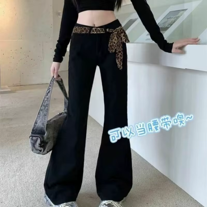 K-Style Animal imprimé à pois écharpe ceinture Boho bandeau de cheveux TikTok viral printemps été Satin accessoires