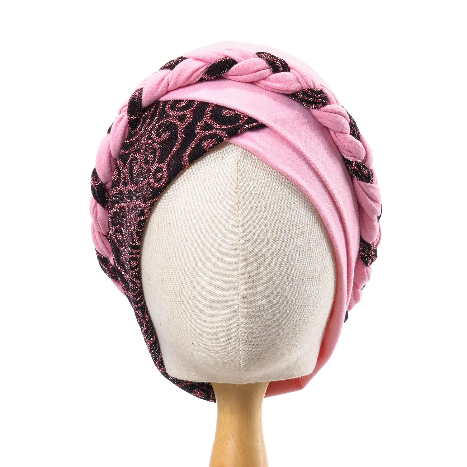 Foulard de tête pour femmes musulmanes Turban casquette dames imprimé islamique Bonnet chapeau tresse bandeau Turbante Mujer bonnets chapeaux