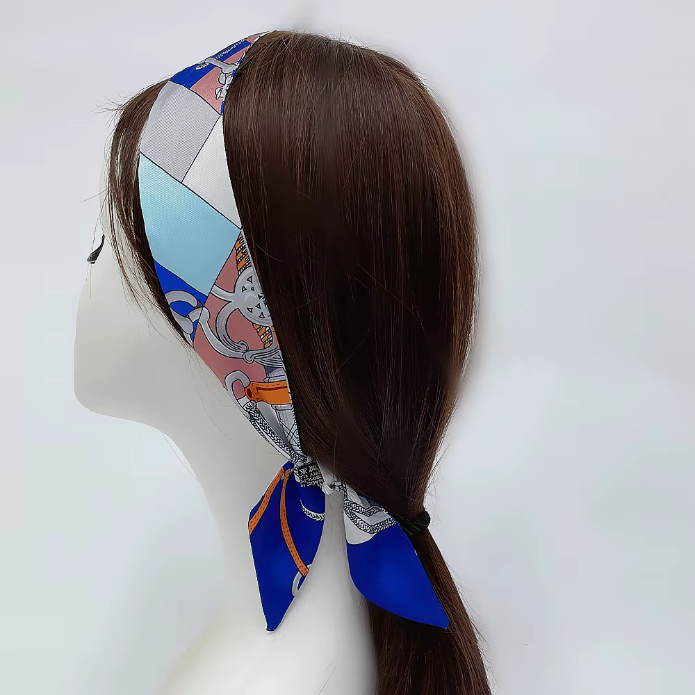 Foulard en soie sergé pour femmes