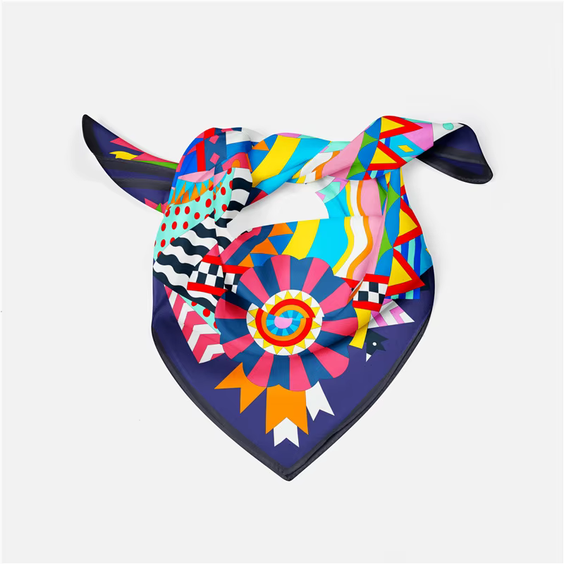 Foulard en Satin de soie pour femmes