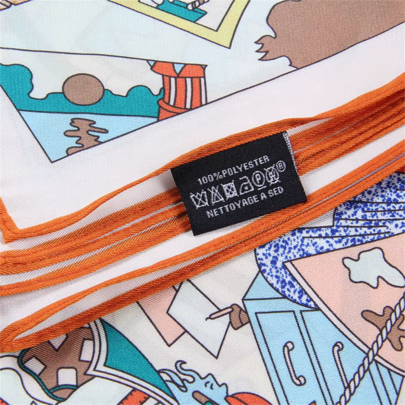 Foulard en soie femmes atelier imprimer foulards carrés tête Echarpes