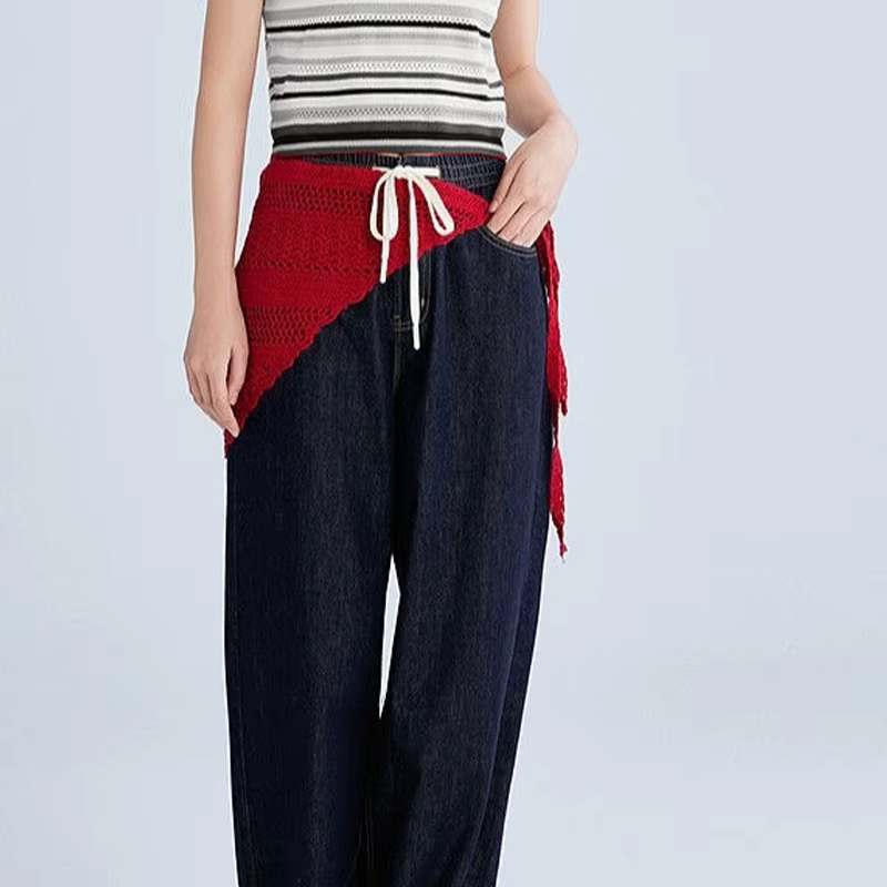 Bandeau tricoté fait à la main au Crochet