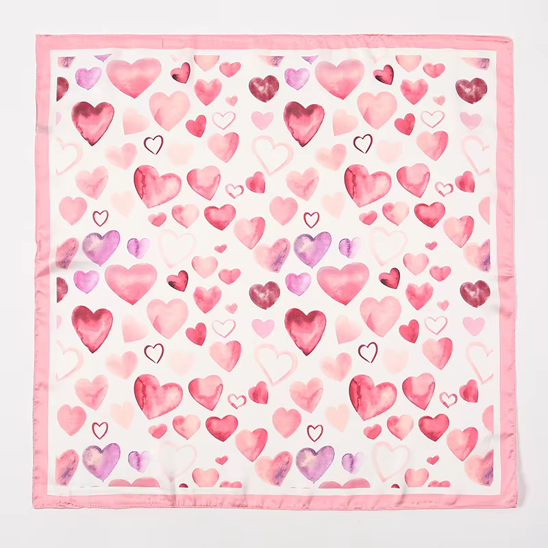 Foulard en soie pour filles