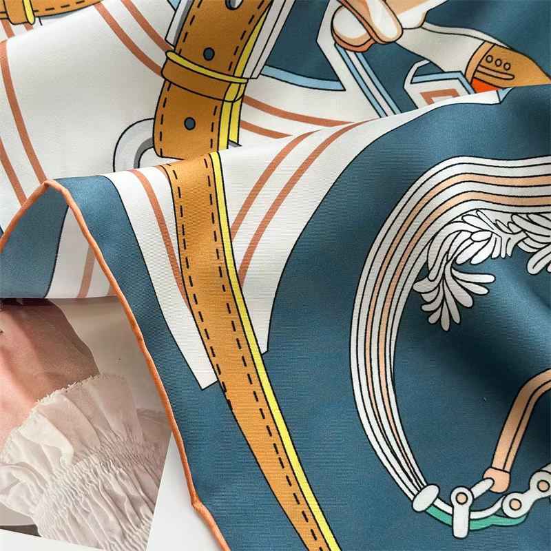 Foulard en soie de mûrier