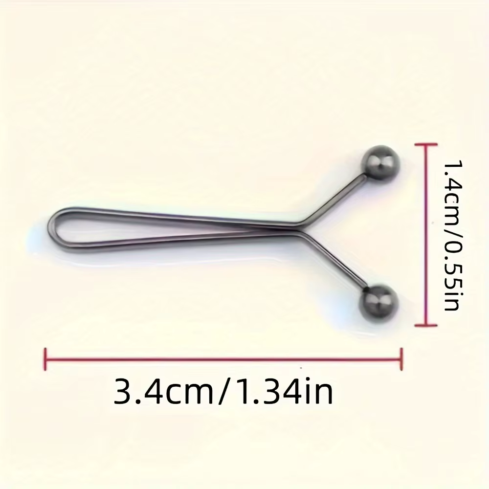 Lot de 8 clips fixes – Clip pour foulard antidérapant réglable