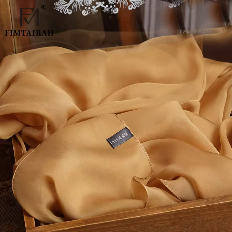 InjChiffon-Foulard pour Femme