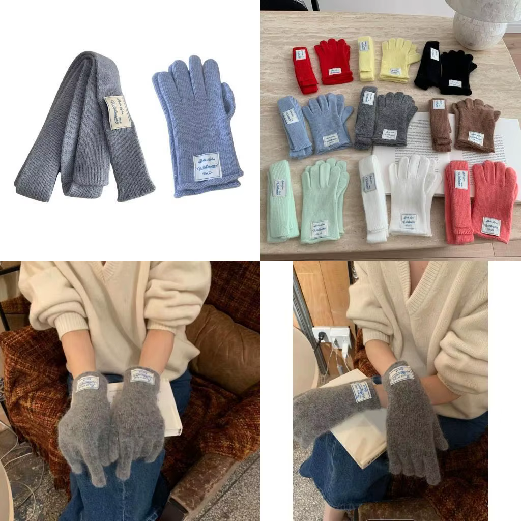 Gants écharpe mode 39bb pour jeunes