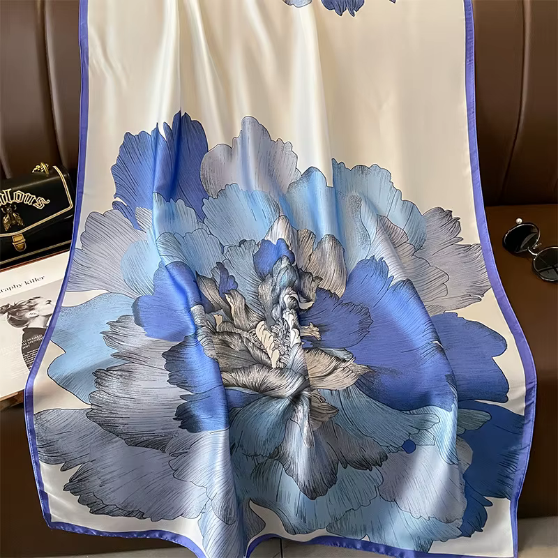 Foulard en soie de luxe espagnol