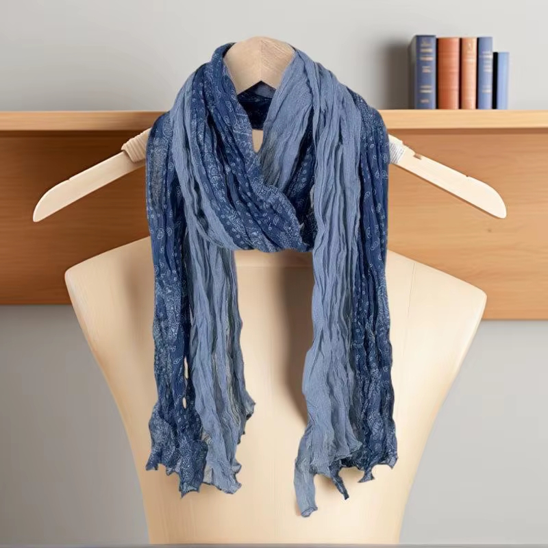 Écharpe anti-vol au Design ethnique Vintage pour femmes
