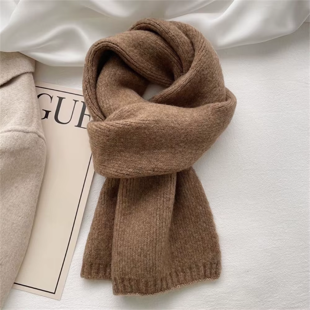Mode cachemire écharpe hiver tricot hommes femmes