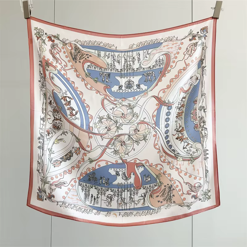 Foulard en soie de mûrier pour femmes