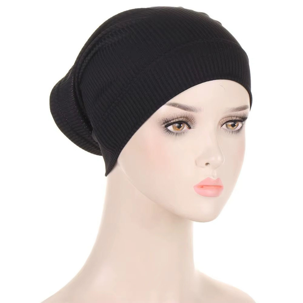 Hijab côtelé pour femme