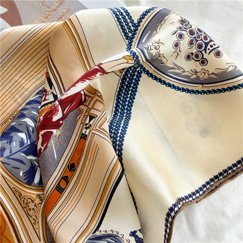 Foulard en soie de mûrier de 110cm