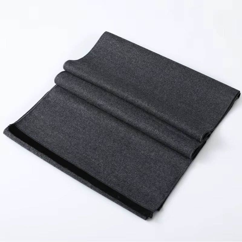 Hiver doux cachemire foulards hommes couleur unie soie laine châles Foulard de luxe printemps Modal sentiment enveloppes plaine écharpe homme d'affaires