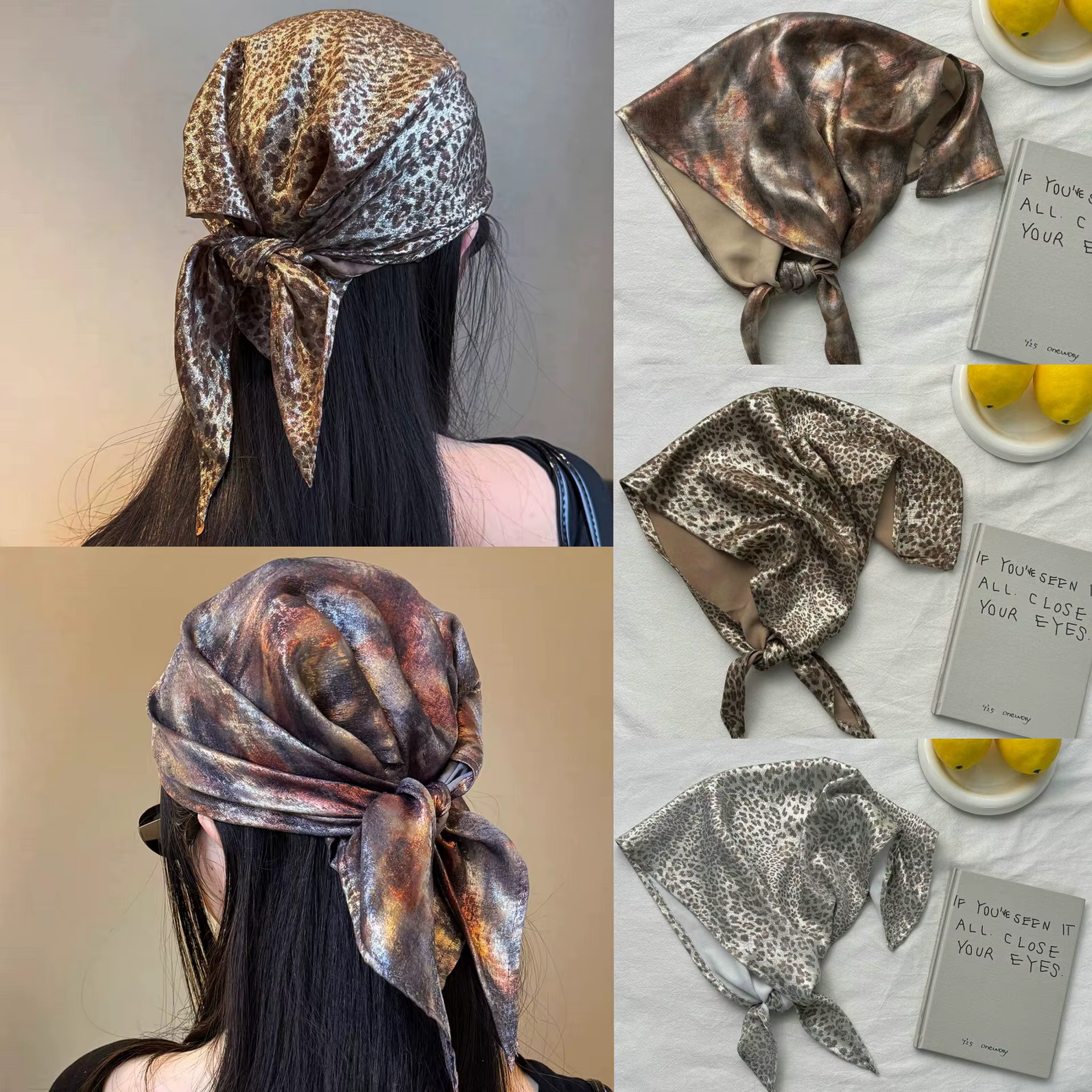 Foulards pour cheveux pour femmes