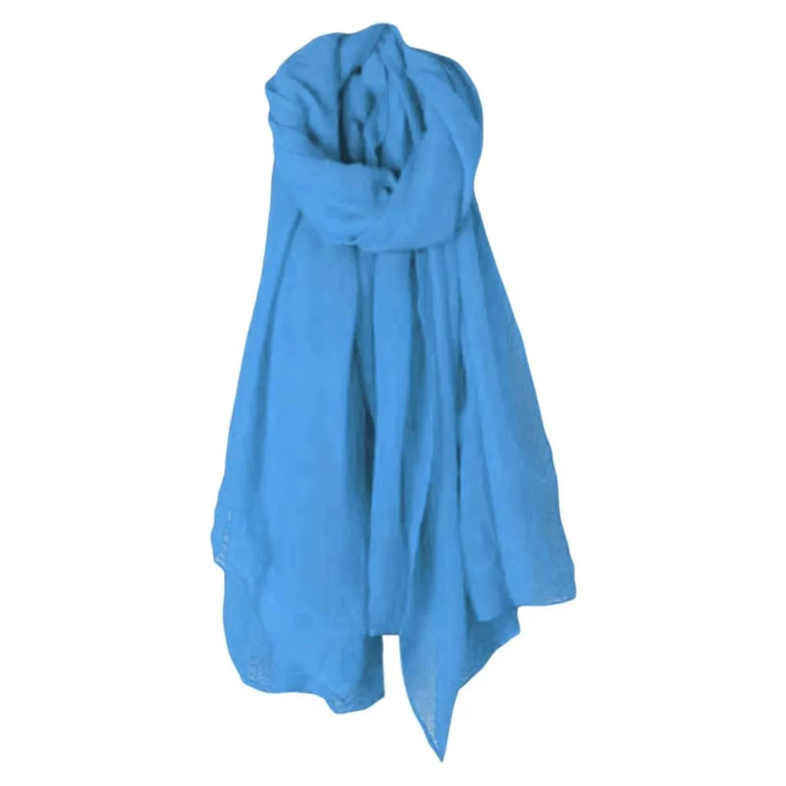 Mode nouveau 16 couleurs femmes longue écharpe Wrap foulards Vintage coton lin grand châle Hijab élégant solide noir rouge blanc